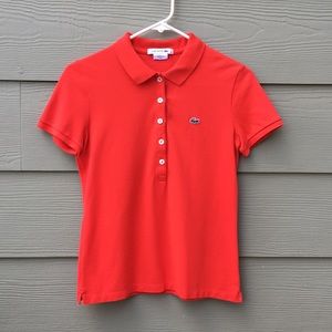 Lacoste polo, Orange